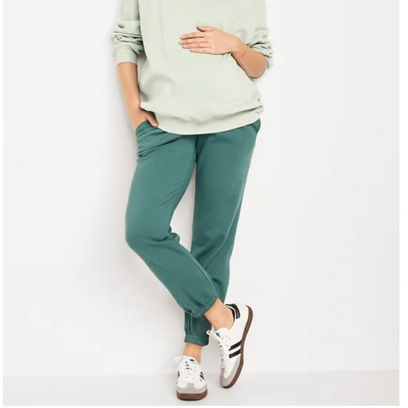 Old Navy XS Maternity Rollover-Waist Jogger Sweatpants - Picture 3 of 8